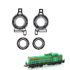 Lampa prawa+lewa, PIKO ET59462-08 skala H0
